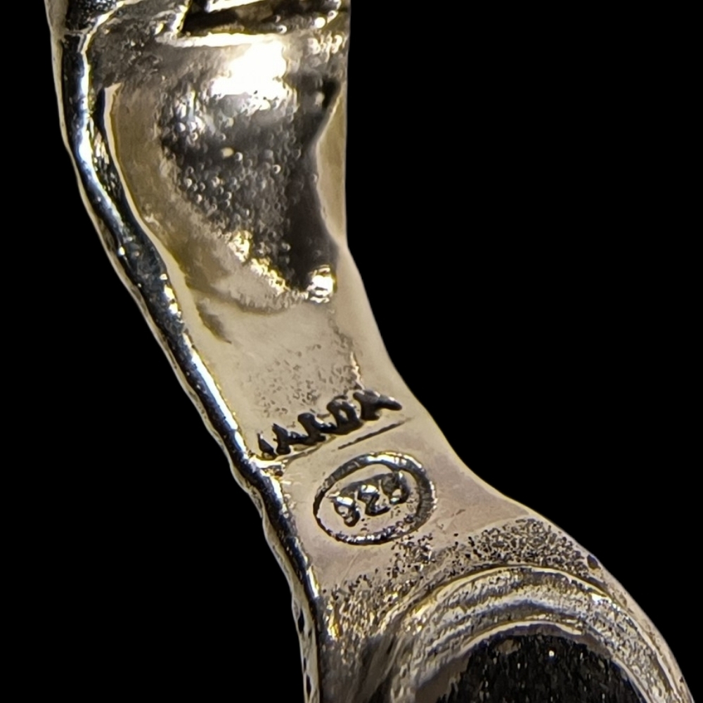 Sarda Bali Pink Abalone Quartz Triplet Pendant Enhancer Magnetic Clasp Mint - Picture 9 of 10